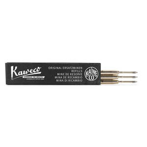 Pens: Kaweco G2 Ballpoint Pen Refill 1.0mm - Black (3-Pack)
