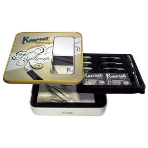 Pens: Kaweco Calligraphy Pen Writing Set - Black