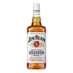 Bourbon: Jim Beam White Label Bourbon 1.125 Litre - Bourbon Super Liquor
