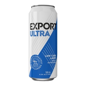 Export Ultra Low Carb Lager Can 500ml - New Zealand Beer Super Liquor