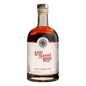Gold Rum: Lost Barrel Rum Co Caribbean Rum 700ml - Gold Rum Super Liquor