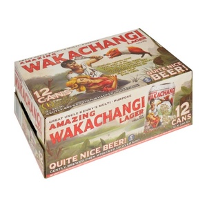Wakachangi Lager Cans 12x330ml - New Zealand Beer Super Liquor