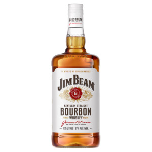 Jim Beam White Label Bourbon 1.75 Litre - Bourbon Super Liquor