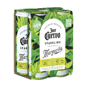 Jose Cuervo Sparkling Margarita 4.2% Cans 4x330ml - Tequila RTD Super Liquor