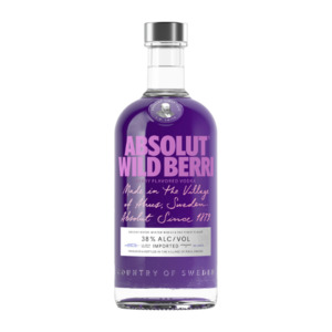 Vodka: Absolut Wild Berri 700ml - Flavoured Vodka Super Liquor