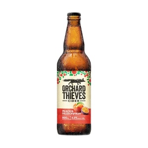 Cider: Orchard Thieves Cider Peach & Passionfruit Bottle 500ml - Cider Super Liquor