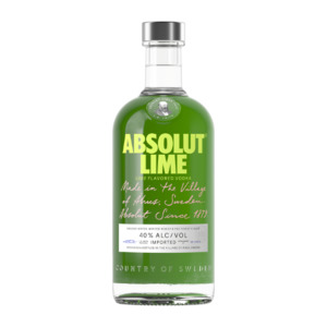 Vodka: Absolut Lime 700ml - Flavoured Vodka Super Liquor