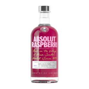 Vodka: Absolut Raspberri 700ml - Flavoured Vodka Super Liquor