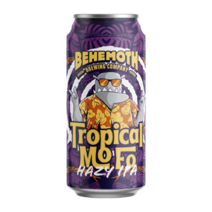 Behemoth Tropical Mo Fo Hazy IPA Can 440ml - Craft Beer Super Liquor