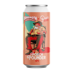 Behemoth x Peaches Hot Chicken Porch Pounder APA Can 440ml - Craft Beer Super Liquor