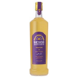 Tequila RTD: Besos Margarita Pasíon Bottle 700ml - Tequila RTD Super Liquor