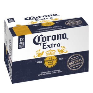Corona Extra Cans 12x330ml - International Beer Super Liquor
