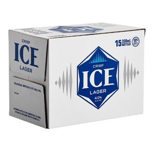 Value Beer: Lion Ice Lager Bottles 15x330ml - Value Beer Super Liquor