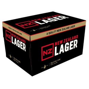 NZ Lager 4.8% Cans 12x440ml - Value Beer Super Liquor