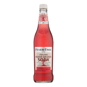 Mixers: Fever-Tree Italian Blood Orange Soda Bottle 500ml - Mixers Super Liquor