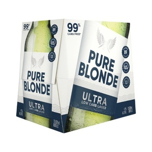 International Beer: Pure Blonde Ultra Low Carb Lager Bottles 12x330ml - International Beer Super Liquor