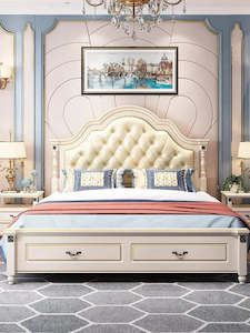 XM802 French Style Queen Size Bedroom Set