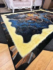 Rug And Mat: FC 08 Premium Quality artificial Fur Rug - Super Outlets