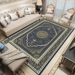 Rug And Mat: OS 17 Persian Style Premium Quality Anti slip Floor Rug - Super Outlets