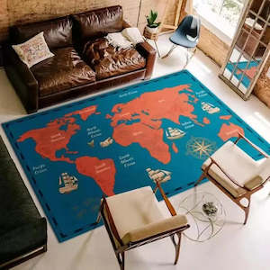 BT 69 Premium Quality Anti-slip Floor Rug - Super Outlets