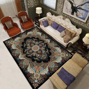 OS 03 Persian Style Premium Quality Anti slip Floor Rug - Super Outlets