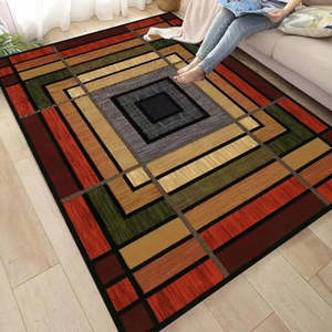 Rug And Mat: OS 21 Modern Style Premium Quality Anti slip Floor Rug - Super Outlets