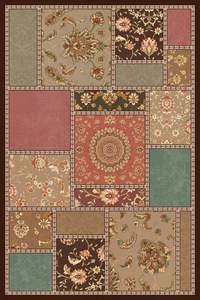 OS 14 Persian Style Premium Quality Anti slip Floor Rug - Super Outlets