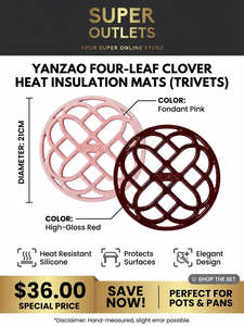 21cm Silicone Trivet – Heat-Resistant Pot Mat