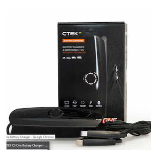 CTEK 40-333 APTO CS One Battery Charger 12V Revolutionary Adaptive charging tech&hellip;