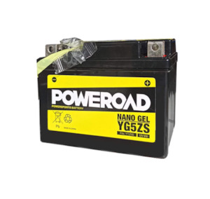 Poweroad Nano Gel Motorbike Battery 12V 4Ah - YGZ5S
