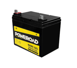Poweroad Nano Gel Lawn Mover Battery 12V 32Ah - YG1232L