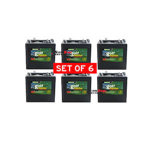 Marine And Boat Batteries: 6x Golf Cart Battery 8 volts 165 AH R875 T875 T-875, GC2 -8V Deep cycle