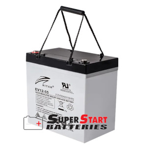 Marine And Boat Batteries: Ritar EV12-55 12V 55Ah AGM Deep Cycle Battery