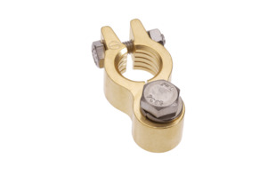 Others Cables Boxes Terminals Trays: Projecta Battery Terminal Forged Brass Bolt On - BT642H-N1
