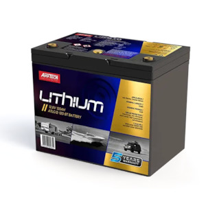 AMP-Tech Amptech Lithium ATLG12-120-BT 120ah Lithium Deep Cycle Battery