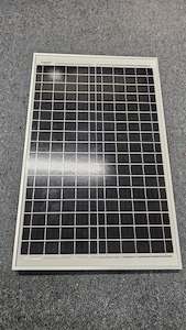 30W Mono Perc Solar Panel with Alligator Connector