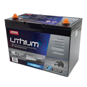 Solar Batteries: AMP-TECH AMPTECH LITHIUM ATLS12-120-BT 120AH LITHIUM BATTERY WITH BLUE TOOTH