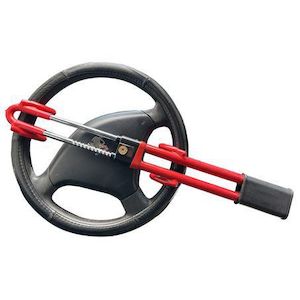 Car Accessories: Maxi Trac Double Hook Steering Wheel Lock - MTSWL
