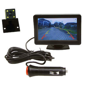 Power Train RVC600WL Digital Wireless Reversing System 4.3” Rear View Monitor With Camera