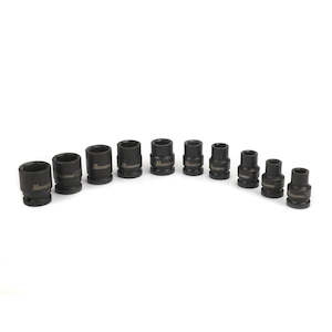 Hand Tools: Mechpro Blue 10 Piece Impact Socket Set – 1/2Inch Drive – MPBSK138K