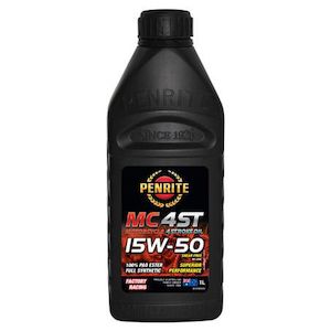 Oils Fluids Filters: Penrite 4-Stroke ESTER 15W-50 1L Motorcycle Engine Oil - MC415W50001