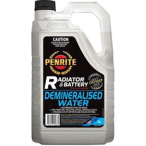 Others Oils Fluids Filters: Penrite Demineralised Water 5L - DEWATER005