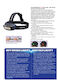 Narva 71427 ALS Rechargeable LED Head Lamp | 180 Lumens with White, Green & Red Functions