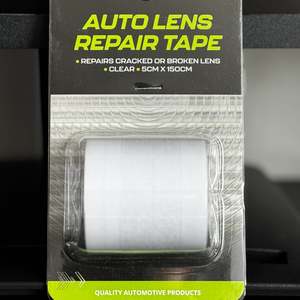 Bulbs And Exterior Lights: Wildcat Auto Lens Repair Tape - CLEAR