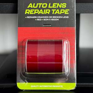 Wildcat Auto Lens Repair Tape - RED