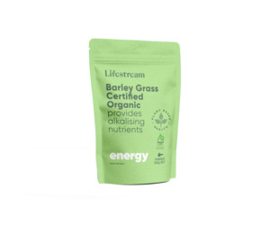 Lifestream: Lifestream Certified Organic Barley Grass Powder 500g Nutrient-Rich Superfood Supplement