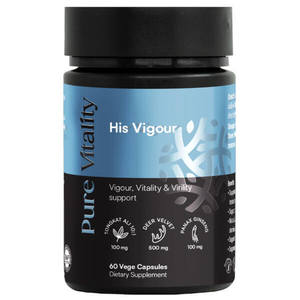 Pure Vitality: Pure Vitality His Vigour 60 Caps