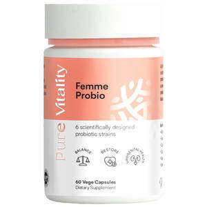 Pure Vitality Femme Probio 60 Caps