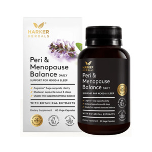 Harker Herbals Peri & Menopause Balance Daily Caps 60