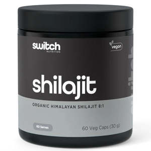 Cleanse Detox: Switch Nutrition Shilajit 60 Caps